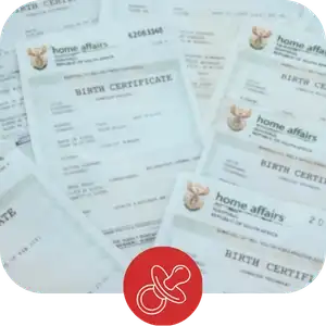 Birth Certificate South Africa from Home Affairs