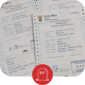 Unabridged Death Certificate