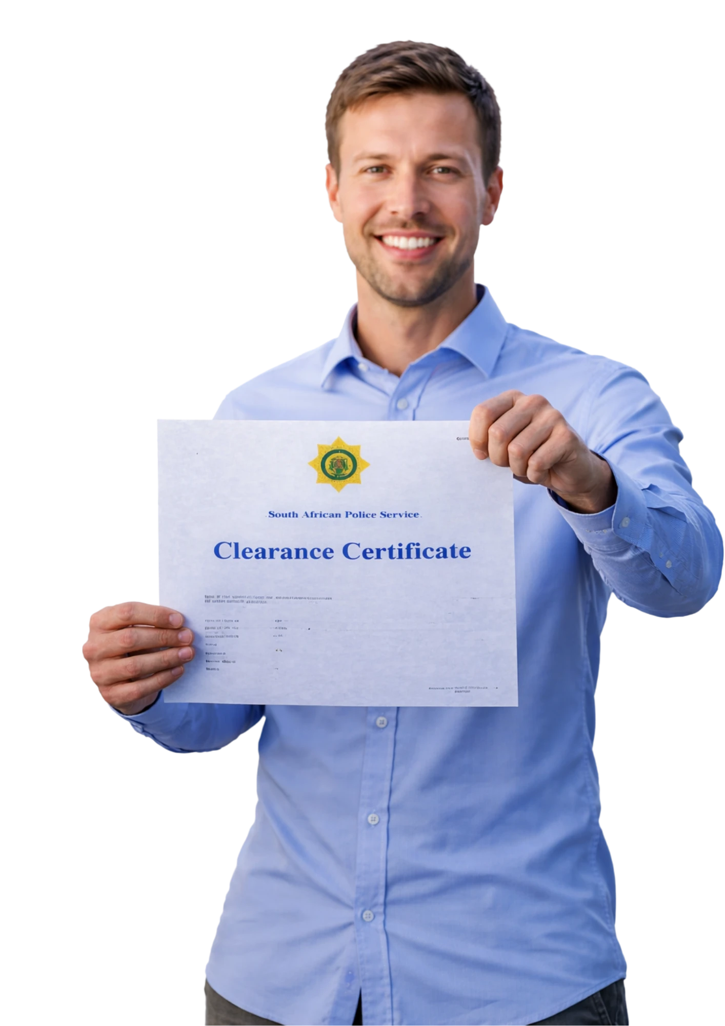 Example of a South African Police Clearance Certificate South African Police Clearance Certificate issued by SAPS Criminal Record Centre example document