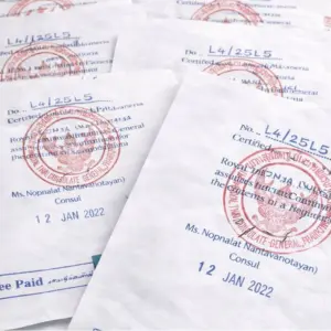 Royal Thai Embassy Document Authentication